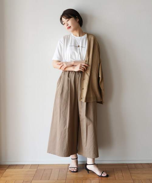 IENAコットンサテンボリュームパンツ コットンサテンボリュームパンツ（その他パンツ）｜IENA（イエナ