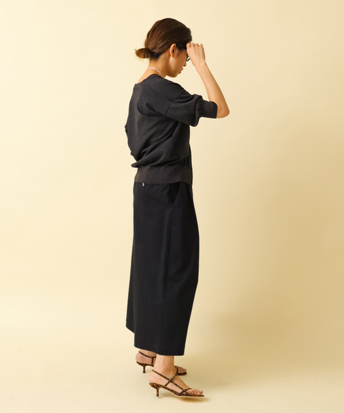 IENA（イエナ）の「コットンサテンボリュームパンツ（その他