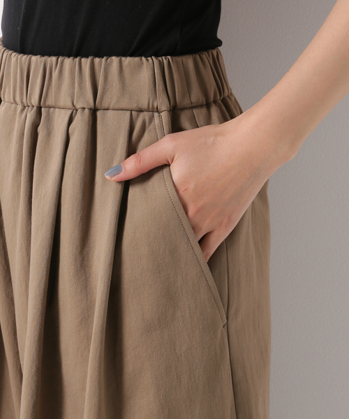 コットンサテンボリュームパンツ（その他パンツ）｜IENA（イエナ