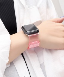 Urban Coral（アーバンコーラル）の「Apple Watch Band / アップルウォッチ バンド TPU素材クリア / Urban Coral（デジタル腕時計・メンズ）」
