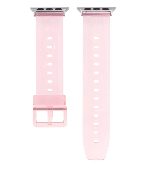 Urban Coral(アーバンコーラル)の「Apple Watch Band / アップルウォッチ バンド TPU素材クリア / Urban Coral(デジタル腕時計・レディース・ブラック/ピンク/クリア・40mm/44mm)」の13枚目の写真