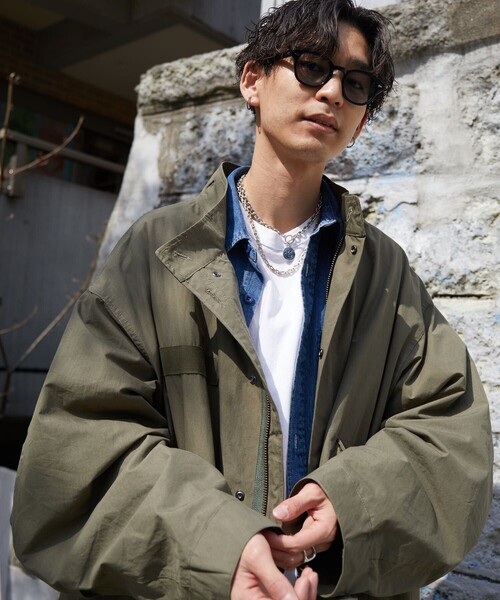 FREAK'S STORE(フリークスストア)の「M-65 モッズコート(ステンカラーコート・メンズ・オリーブ・LARGE/SMALL)」の5枚目の写真
