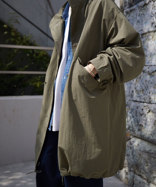 FREAK'S STORE(フリークスストア)の「M-65 モッズコート(ステンカラーコート・メンズ・オリーブ・LARGE/SMALL)」の8枚目の写真
