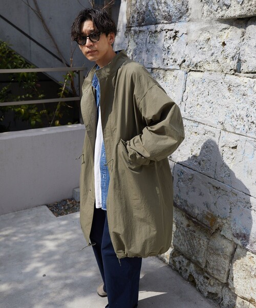 FREAK'S STORE(フリークスストア)の「M-65 モッズコート(ステンカラーコート・メンズ・オリーブ・LARGE/SMALL)」の11枚目の写真