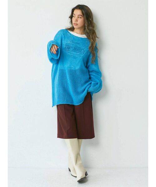 Ungrid（アングリッド）の「タックハーフパンツ（その他パンツ・レディース・ブラック/ボルドー・FREE）」の20枚目の写真