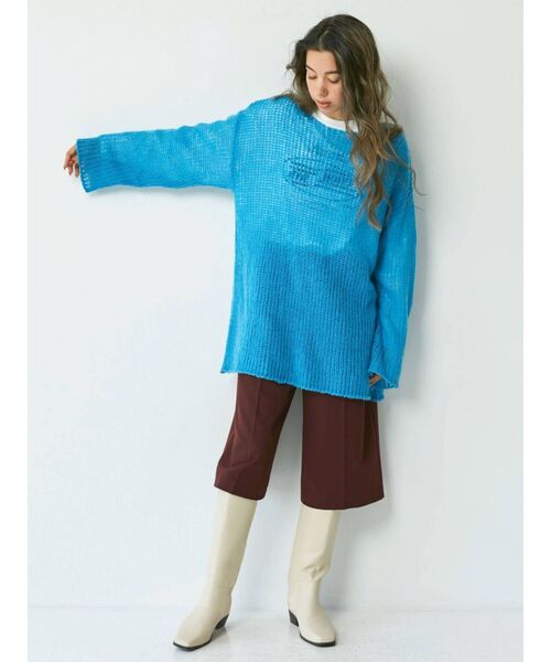 Ungrid（アングリッド）の「タックハーフパンツ（その他パンツ・レディース・ブラック/ボルドー・FREE）」の19枚目の写真