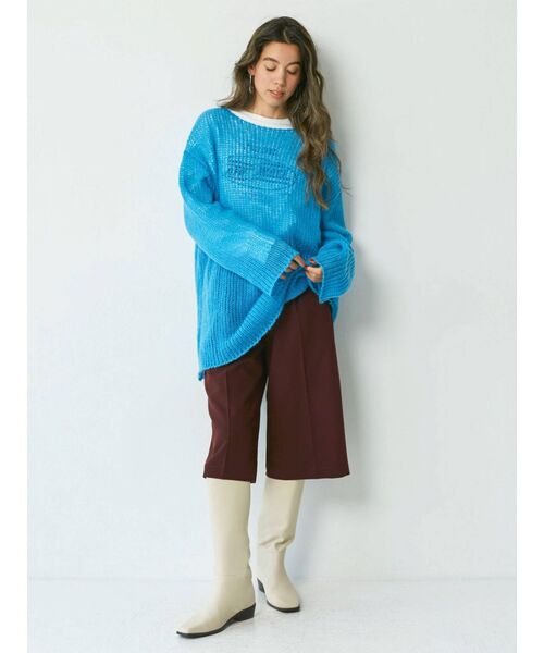 Ungrid（アングリッド）の「タックハーフパンツ（その他パンツ・レディース・ブラック/ボルドー・FREE）」の18枚目の写真