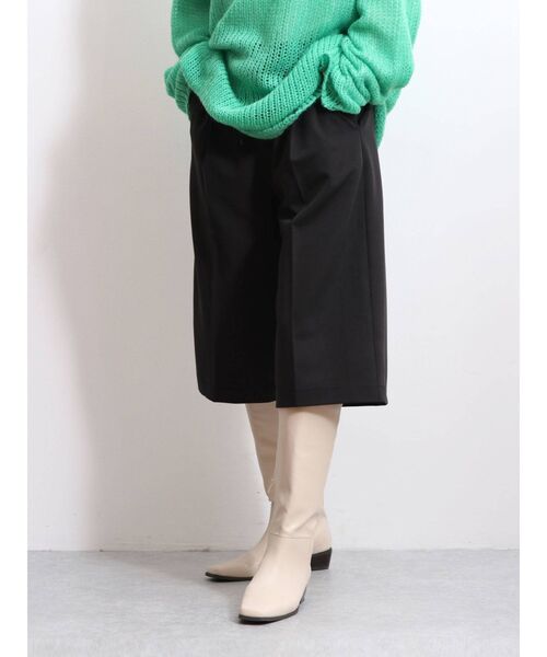 Ungrid（アングリッド）の「タックハーフパンツ（その他パンツ・レディース・ブラック/ボルドー・FREE）」の15枚目の写真