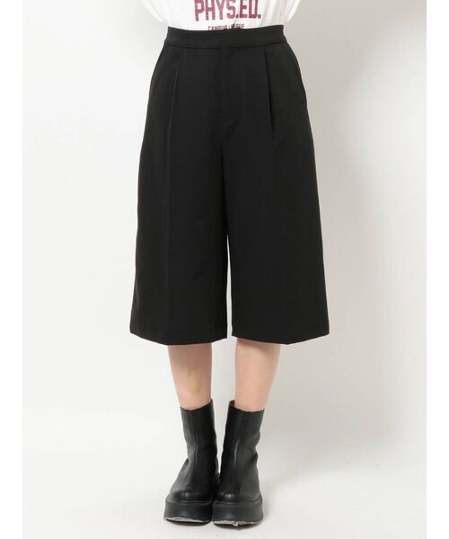 Ungrid（アングリッド）の「タックハーフパンツ（その他パンツ・レディース・ブラック/ボルドー・FREE）」の12枚目の写真