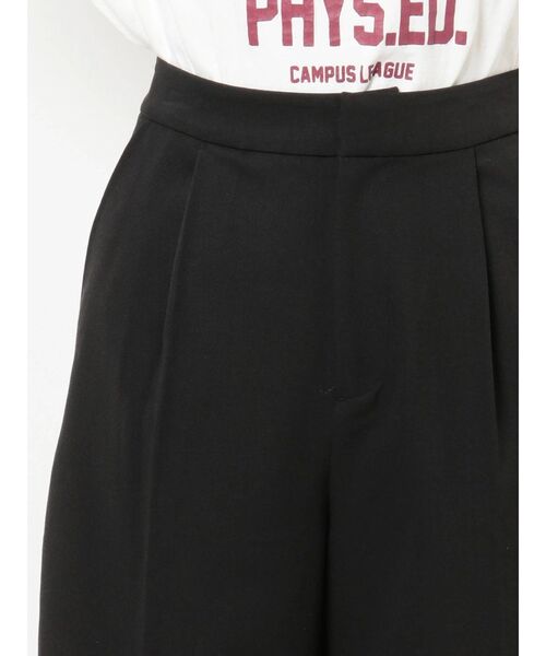 Ungrid（アングリッド）の「タックハーフパンツ（その他パンツ・レディース・ブラック/ボルドー・FREE）」の9枚目の写真