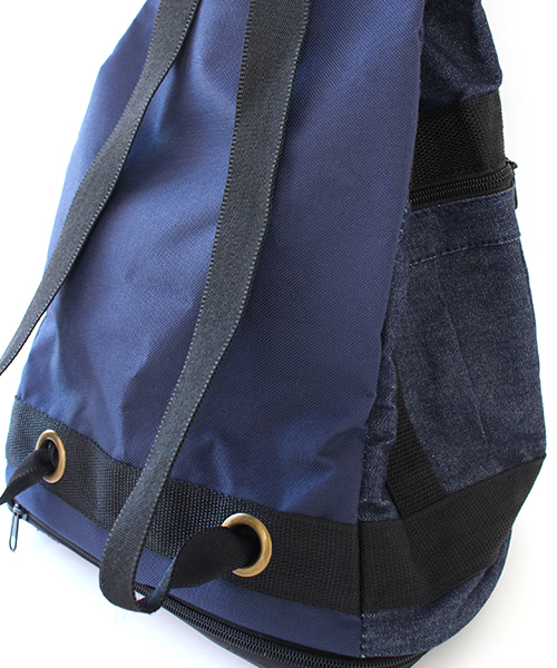 Kastane(カスタネ)の「【Kastane】Kastane BACK PACK(バックパック/リュック・レディース・ブラック/ベージュ/インディゴブルー・FREE)」の8枚目の写真