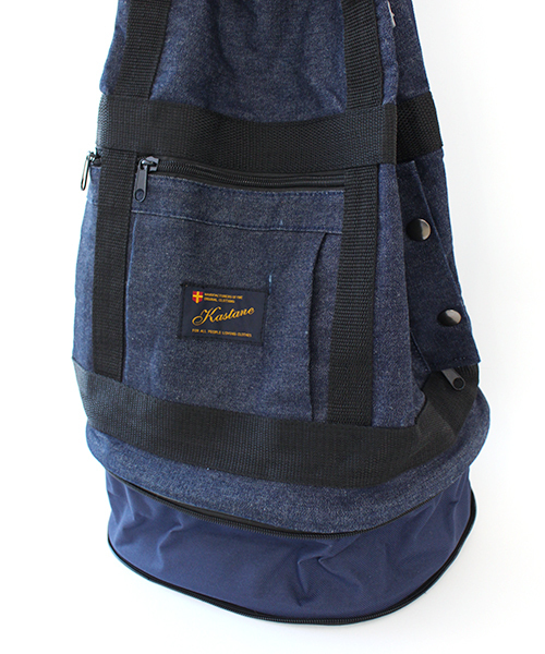 Kastane(カスタネ)の「【Kastane】Kastane BACK PACK(バックパック/リュック・レディース・ブラック/ベージュ/インディゴブルー・FREE)」の10枚目の写真