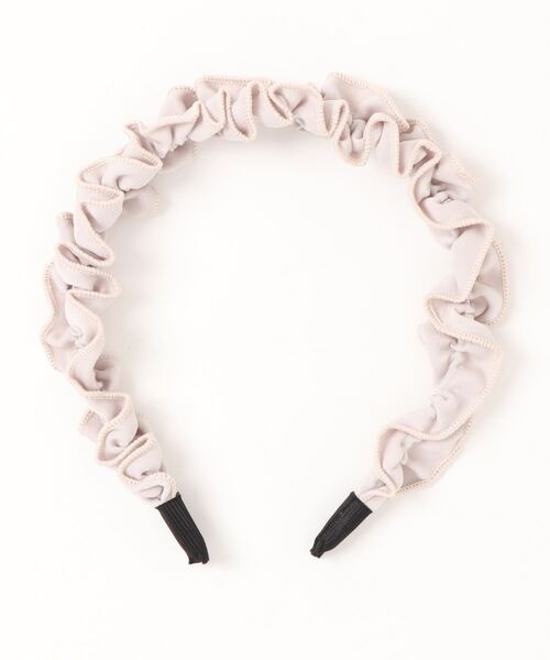 802◇サテンフリルカチューシャ 白 axes femme アクシーズ ファム 802◇サテンフリルカチューシャ 白 axes femme アクシーズ ファム