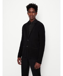 ARMANI EXCHANGE | 【A|X アルマーニ エクスチェンジ】テーラード　ニットジャケット(テーラードジャケット)