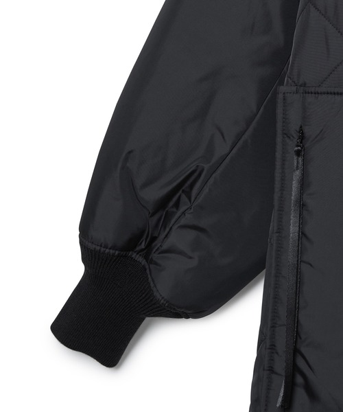 ADAM ET ROPE'（アダムエロペ）の「【サステナブル】キルティングロングコート（その他アウター・レディース・ブラック/ホワイト系その他5・FREE）」の7枚目の写真