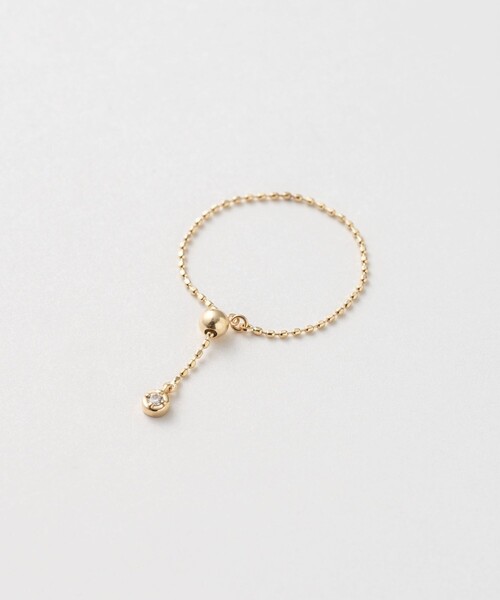 Jouete（ジュエッテ）の「○K10YG ブラウンダイヤモンド チェーン  