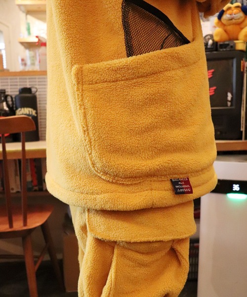 AlexanderLeeChang(アレキサンダーリーチャン)の「AlexanderLeeChang アレキサンダーリーチャン / BLC FLEECE COVERALL JKT BACANCESコラボレーションセットアップビッグシルエットフリースカバーオールジャケット / BC032201(カバーオール・メンズ・マスタード/ブラック/ブラウン・LARGE/MEDIUM/X-LARGE)」の8枚目の写真