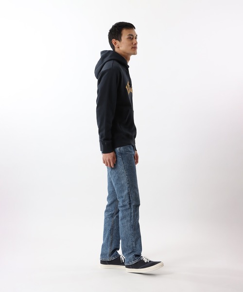 Champion（チャンピオン）の「【Champion/チャンピオン】メンズ ベーシック フーデッドスウェットシャツ（パーカー・メンズ・グレー/ブラック/ネイビー/オートミール/ホワイト・MEDIUM/LARGE/X-LARGE/SMALL）」の15枚目の写真
