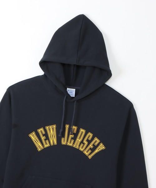 Champion（チャンピオン）の「【Champion/チャンピオン】メンズ ベーシック フーデッドスウェットシャツ（パーカー・メンズ・グレー/ブラック/ネイビー/オートミール/ホワイト・MEDIUM/LARGE/X-LARGE/SMALL）」の18枚目の写真