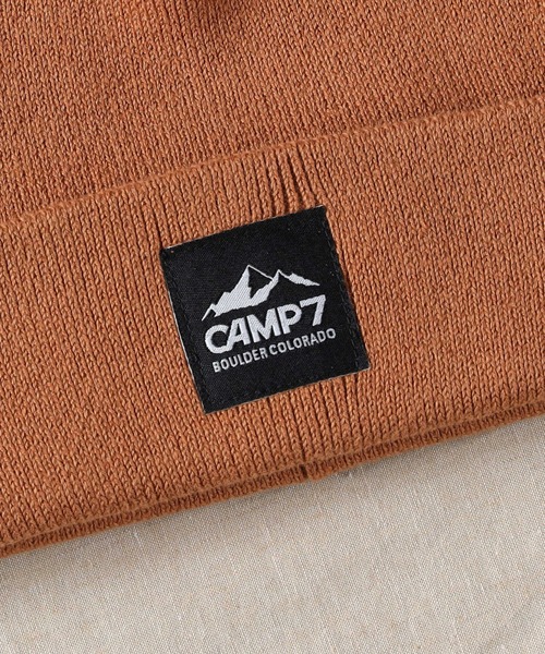 CAMP7（キャンプセブン）の「【CAMP7】プレーンニットワッチ（ニットキャップ/ビーニー・メンズ・ホワイト/ブラック/ブラウン/グレー・フリー）」の8枚目の写真