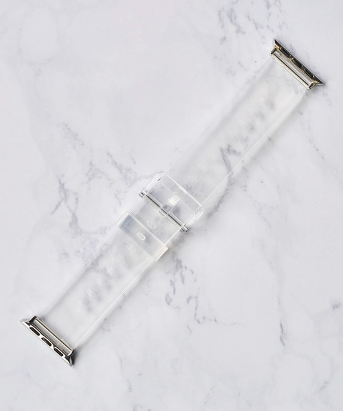 zandy(ズィーアンドワイ)の「【zandy / ズィー・アンド・ワイ】アップルウォッチバンド オーロラクリアベルト Apple Watch(デジタル腕時計・レディース・パープル/グレー/ピンク/イエロー/クリア・SMALL/MEDIUM)」の11枚目の写真