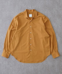 BRICK & SONS | コットンレーヨン リラックスラグランスリーブシャツ＜マスタード＞(シャツ/ブラウス)