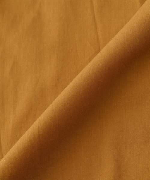 BRICK & SONS（ブリックアンドサンズ）の「コットンレーヨン リラックスラグランスリーブシャツ＜マスタード＞（シャツ/ブラウス・メンズ・マスタード・LL/S/M/L）」の4枚目の写真