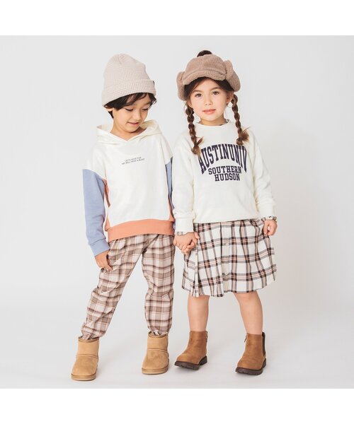 apres les cours（アプレレクール）の「耳あてつきボアキャップ（キャップ・キッズ・ブラウン/アイボリー・50/54/58）」の7枚目の写真