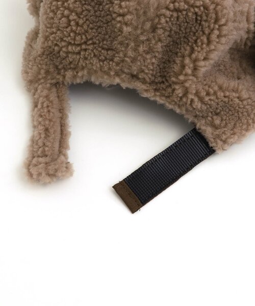 apres les cours（アプレレクール）の「耳あてつきボアキャップ（キャップ・キッズ・ブラウン/アイボリー・50/54/58）」の10枚目の写真