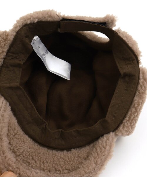 apres les cours（アプレレクール）の「耳あてつきボアキャップ（キャップ・キッズ・ブラウン/アイボリー・50/54/58）」の12枚目の写真