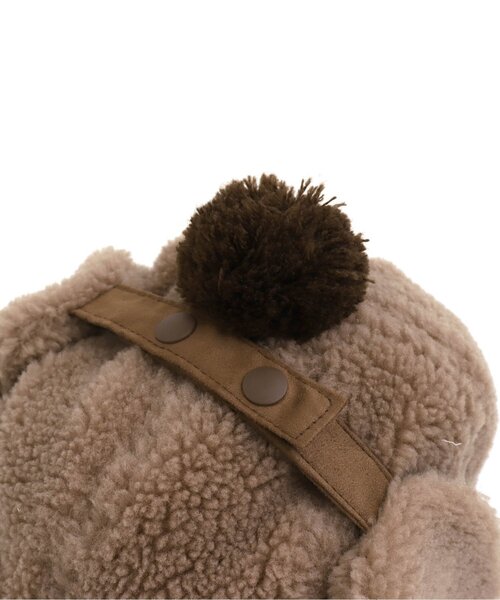 apres les cours（アプレレクール）の「耳あてつきボアキャップ（キャップ・キッズ・ブラウン/アイボリー・50/54/58）」の16枚目の写真