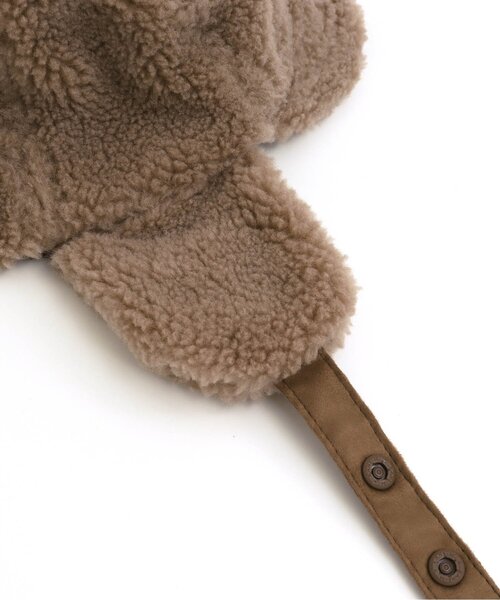 apres les cours（アプレレクール）の「耳あてつきボアキャップ（キャップ・キッズ・ブラウン/アイボリー・50/54/58）」の19枚目の写真