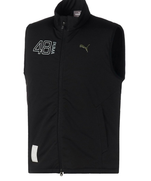 PUMA - メンズ ゴルフ モンスター ストレッチ DWR フルジップ ベスト PUMA（プーマ）の「PUMA プーマ メンズ ゴルフ モンスター