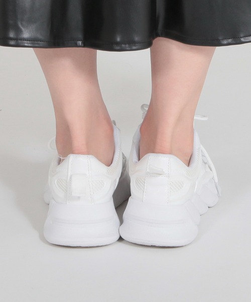 Julia Boutique(ジュリアブティック)の「厚底ダッドスニーカー/22586(スニーカー・レディース・ホワイト・40/38/39/36/37)」の5枚目の写真