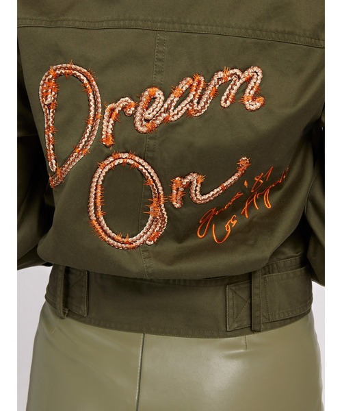 Guess（ゲス）の「Dream On Adele Jacket（ブルゾン・レディース・オリーブ・X-SMALL/SMALL/MEDIUM）」の7枚目の写真