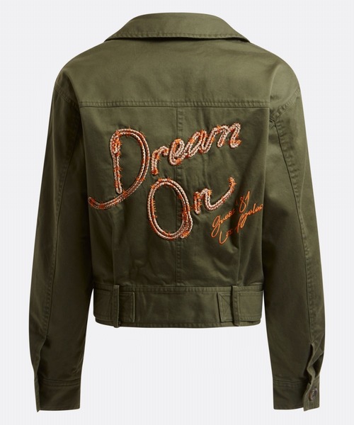 Guess（ゲス）の「Dream On Adele Jacket（ブルゾン・レディース・オリーブ・X-SMALL/SMALL/MEDIUM）」の10枚目の写真
