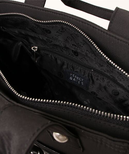 PEARLY GATES】チェーンモチーフ カートバッグ ＜チェーン柄＞ (UNISEX)