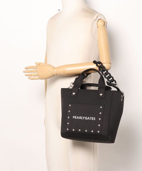 ○★新品未使用　PEARLY GATES　チェーンモチーフ柄　カートバッグ PEARLY GATES】チェーンモチーフ カートバッグ ＜チェーン柄＞ (UNISEX)