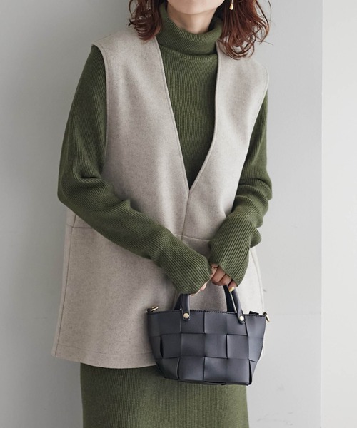 DISCOAT（ディスコート）の「【WEB限定/4WAY】メッシュ編み巾着ショルダーバッグ（ショルダーバッグ・レディース・ブラック/ブラウン/シルバー・FREE）」の21枚目の写真