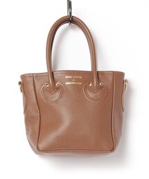 【YOUNG & OLSEN The DRYGOODS STORE】/EMBOSSED LEATHER D TOTE XS