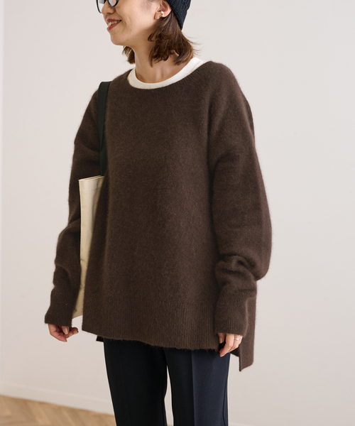 FRAMeWORK（フレームワーク）の「ファーニットプルオーバー