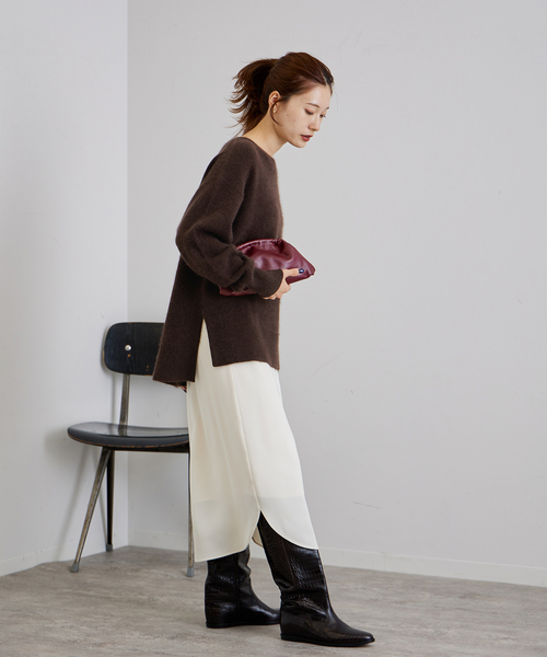 FRAMeWORK（フレームワーク）の「ファーニットプルオーバー（ニット