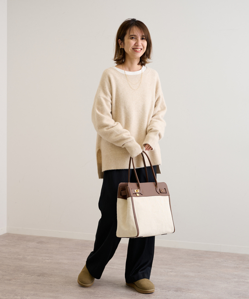 FRAMeWORK（フレームワーク）の「ファーニットプルオーバー（ニット