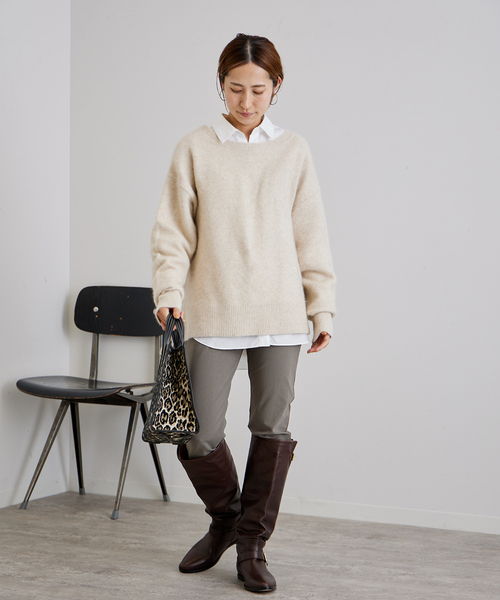 セール】ファーニットプルオーバー（ニット/セーター）｜FRAMeWORK