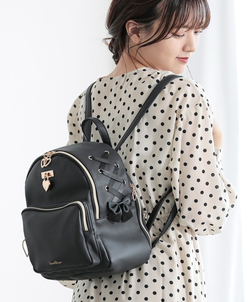 SecretDoor（シークレットドア）の「ハート リボン リュック 量産 地雷