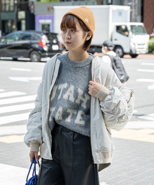 CIAOPANIC TYPY（チャオパニックティピー）の「ダブルジャガードロゴシャギーニットクルーネック（ニット/セーター・メンズ・ブラウン/グレー/ブルー/ブラック/イエロー/ホワイト・M/L）」の18枚目の写真