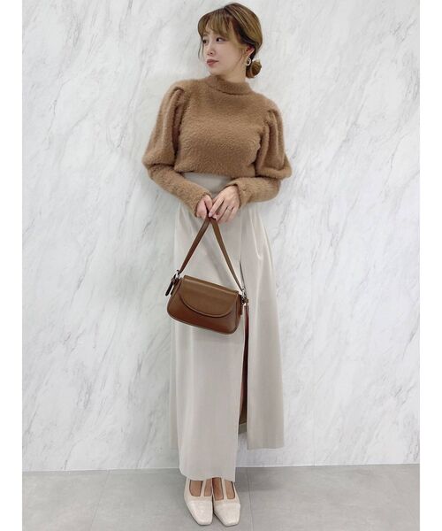 dazzlin（ダズリン）の「パンツセットスリットロングスカート（スカート・レディース・アイボリー/その他1/ブルー・SMALL/MEDIUM）」の13枚目の写真