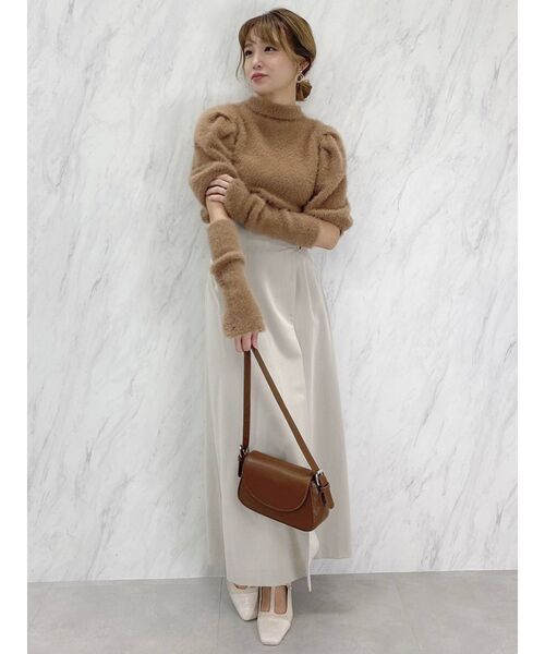 dazzlin（ダズリン）の「パンツセットスリットロングスカート（スカート・レディース・アイボリー/その他1/ブルー・SMALL/MEDIUM）」の15枚目の写真