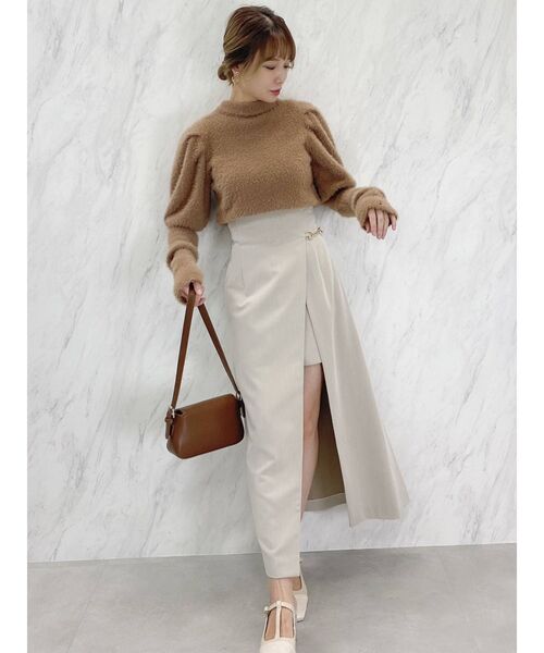 dazzlin（ダズリン）の「パンツセットスリットロングスカート（スカート・レディース・アイボリー/その他1/ブルー・SMALL/MEDIUM）」の16枚目の写真