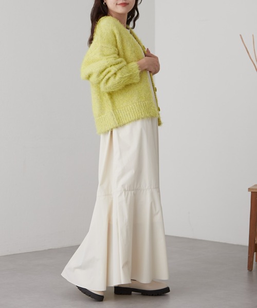 CIAOPANIC TYPY（チャオパニックティピー）の「□【2WAY】スクエアネックワンピース（ワンピース・レディース・バイオレット/ブラウン/アイボリー/ブラック・ONE SIZE）」の9枚目の写真